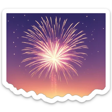 fuegos artificiales sticker