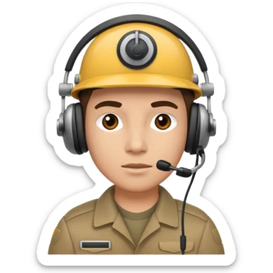 radio operator sticker