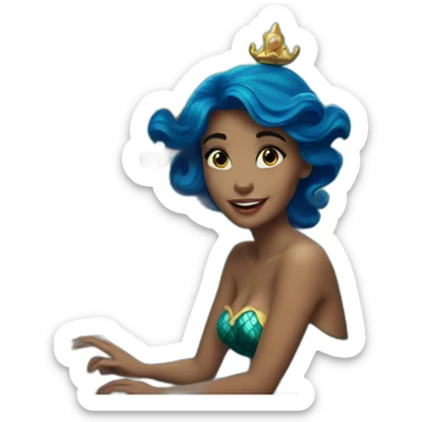 Ariel mermaid sticker