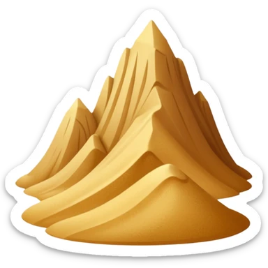 sand mountains sticker