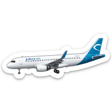 Airbus A220 sticker