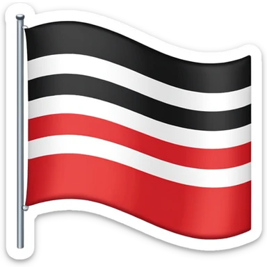 German EMPIRE flag sticker