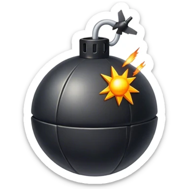 App icon that has a picture of a bomb sticker