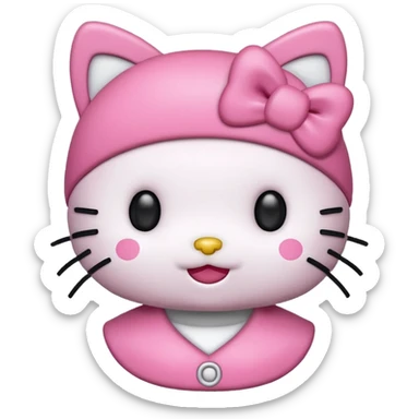 hello kitty emojis  sticker