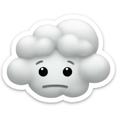 idea cloud sticker