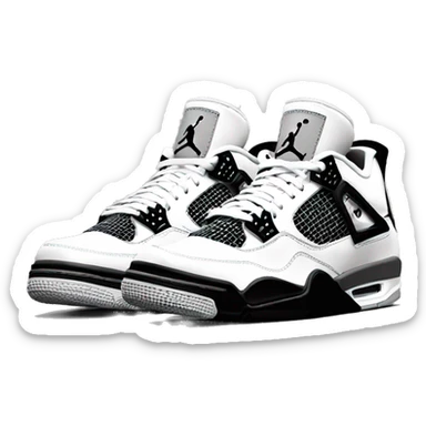 Jordan 4 sticker