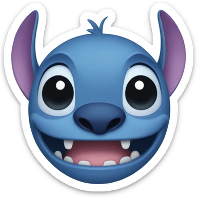 Stitch sticker