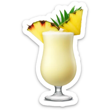pina colada drink  sticker