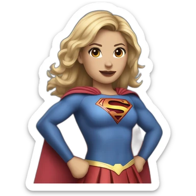 Supergirl Karina sticker