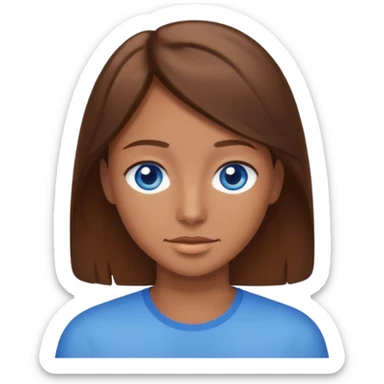 CREATE ME A NICE BOERTJIE BROWN HAIR TANNED SKIN AND BLUE EYES sticker