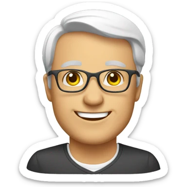 Happy english teacher sticker