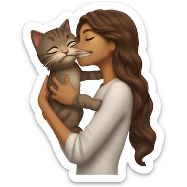 zendaya kiss cat sticker