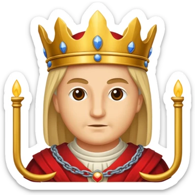 pretre du moyen age sticker