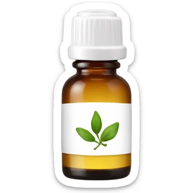 essential oil bottle sticker