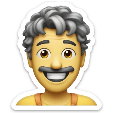 the amazing digital circus pomni feliz pero llorando sticker