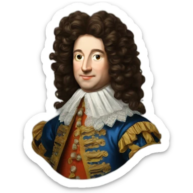 Louis XIV sticker