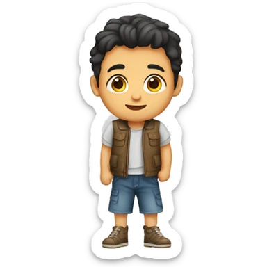 niño moreno sticker