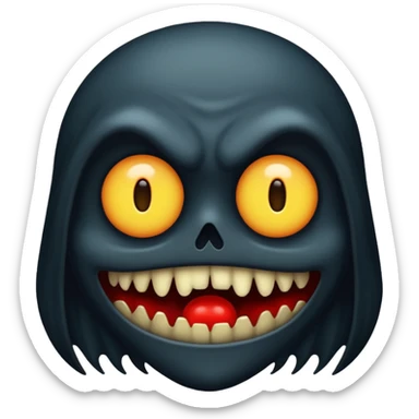 scary sticker