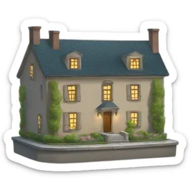 maison fontaine sticker