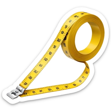 Sewing Essential soft measuring-tape sticker