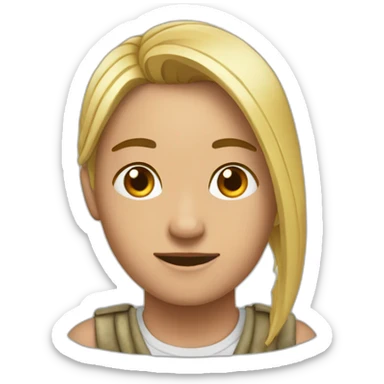 Cara enojada con lágrimas sticker