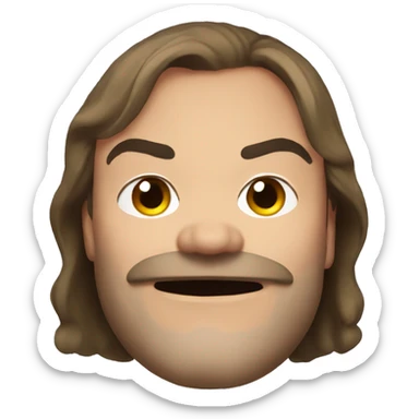 Jack Black sticker