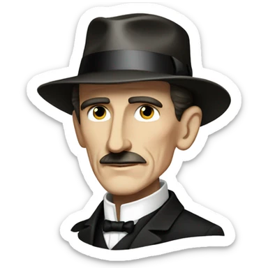 nikola tesla sticker