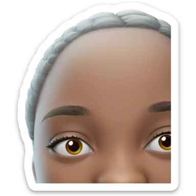 intimate solo portrait shot sticker