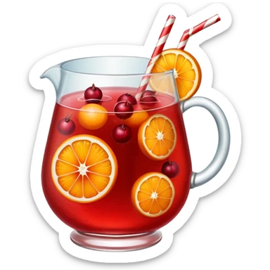christmas punch sticker