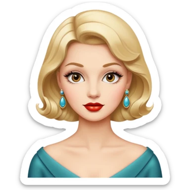 Vintage Glam sticker