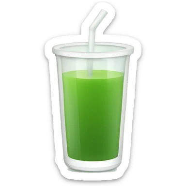 Green juice  sticker