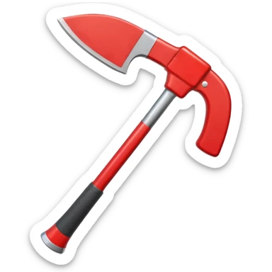 A Firefighter Axe  sticker