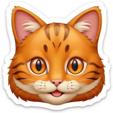 cool garfield cat sticker
