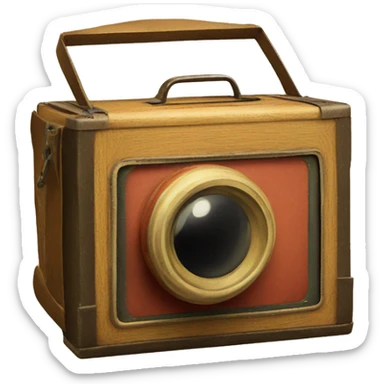 vintage photobox  sticker