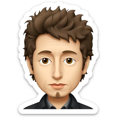 Bob dylan sticker