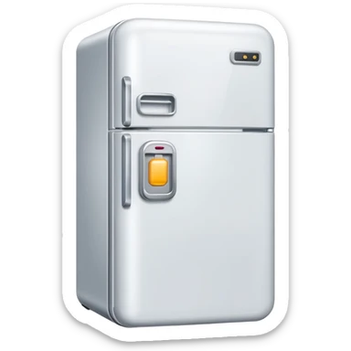 Cold Temperature Alarm Alert fridge sticker