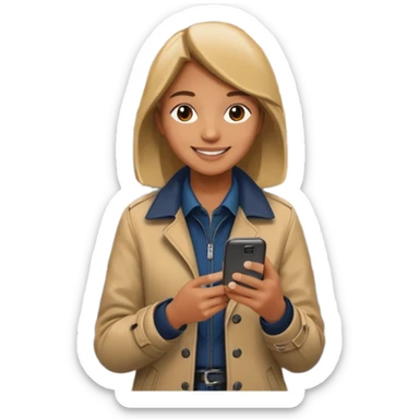 Rider with phone,Metro Riders, inside metro train, no transparent, with background,full image , negative transparent, positive background. sticker