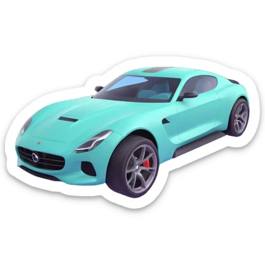 luxury sports car with a transparent layer being unrolled or placed over the hood, elegant and high-end sticker