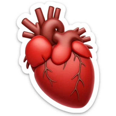 Make human liver iPhone emoji style sticker