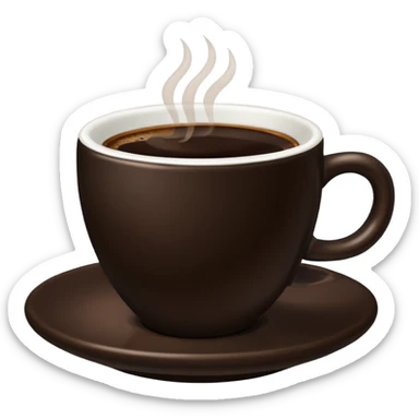 Cup of espresso sticker