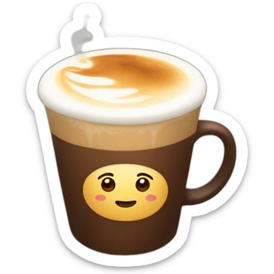 Chaï latte sticker