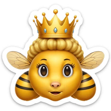 queen bee sticker