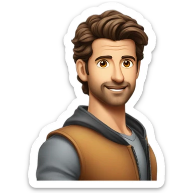 hrithik roshan movie actor sticker