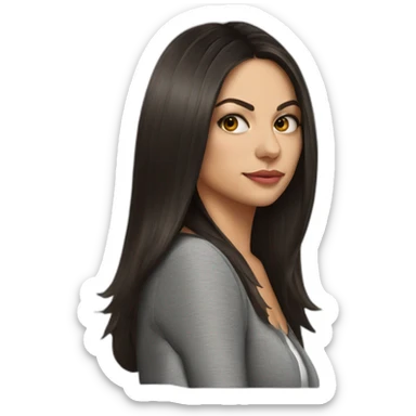 Mila kunis sticker
