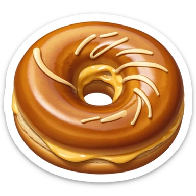 A honey bun sticker