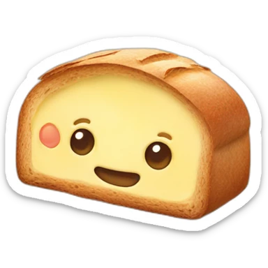 Nuttela Brot mit butter sticker