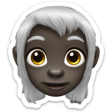 Gorille baby sticker