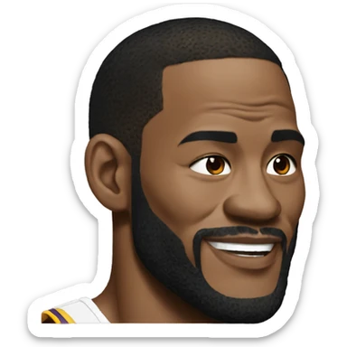 chinese Lebron James sticker