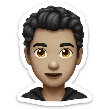 young vampire dark style instagram emoji  sticker