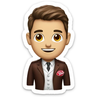 a dr.pepper can sticker